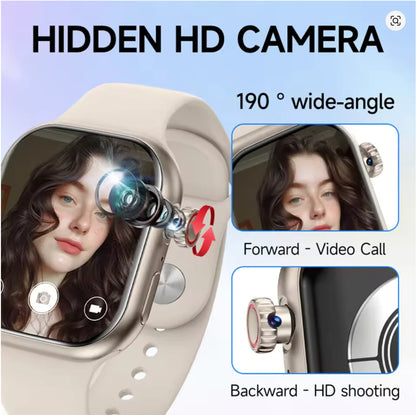 4G AMOLED Hidden Camera Watch