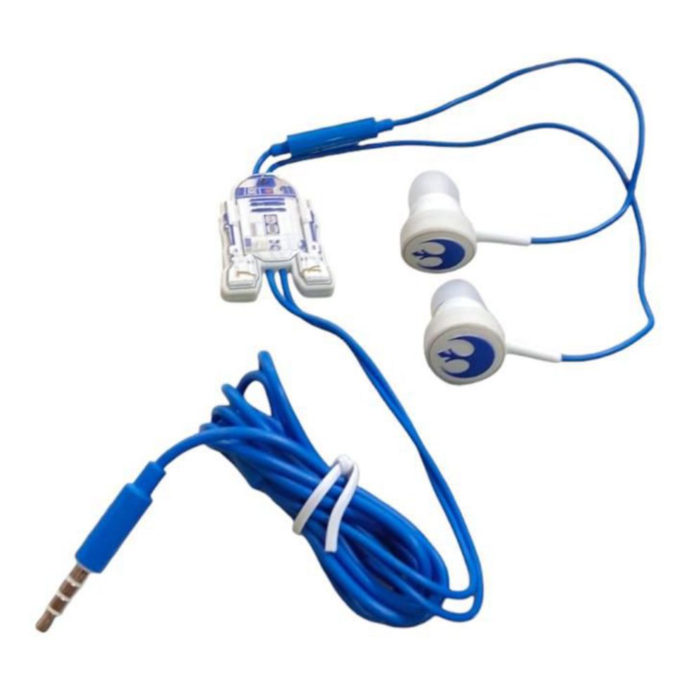 HANDSFREE ORIGINAL STAR WARS EARPHONE HIGH BASS STEREO HANDFREE FOR GAMING , PUBG WITH POUCH.